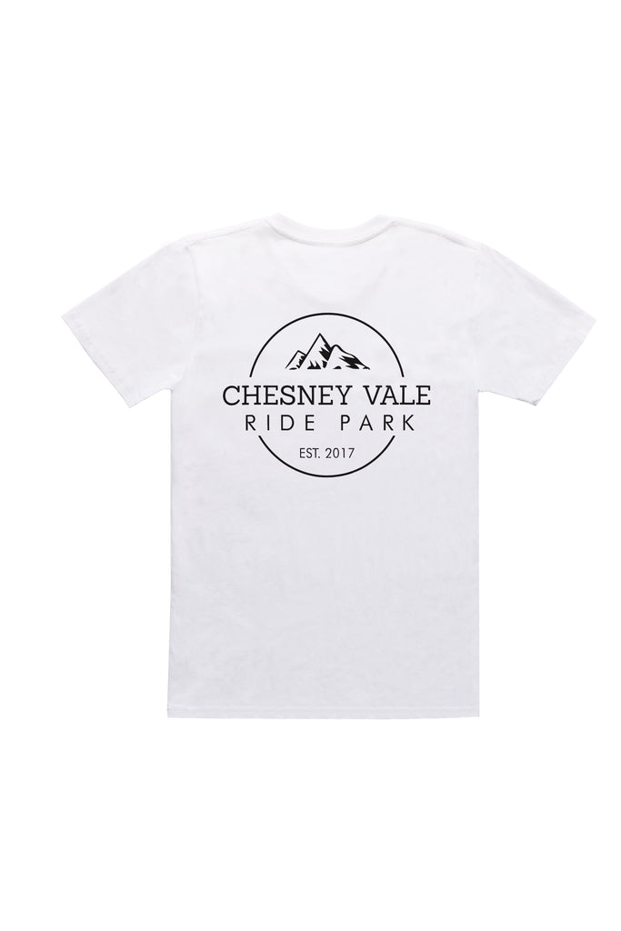 TEE - CIRCLE LOGO WHITE