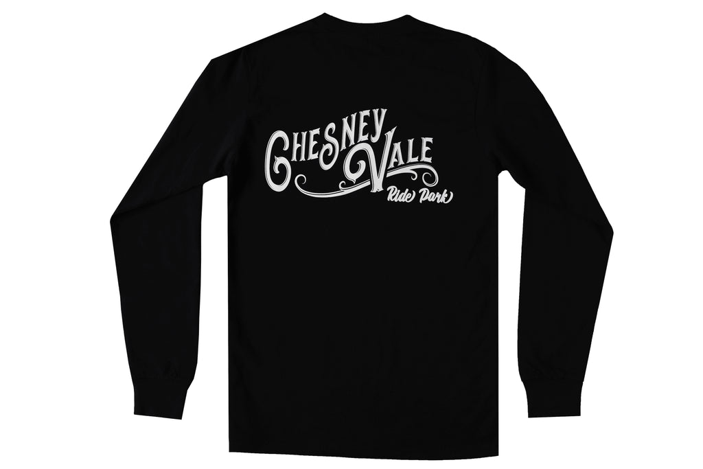 LONGSLEEVE TEE - VINTAGE LOGO BLACK