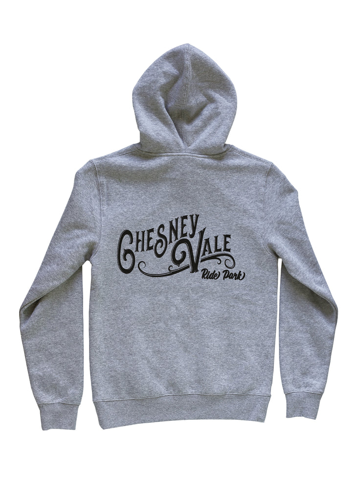 HOODIE - VINTAGE LOGO GREY