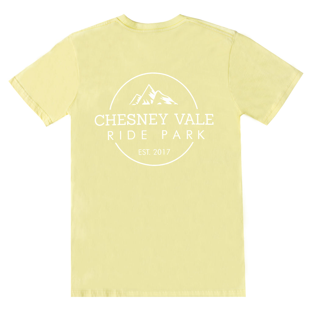 TEE - CIRCLE LOGO YELLOW